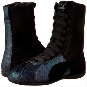 PUMA Eskiva High Metallic Casual Sneakers Sz 8.5